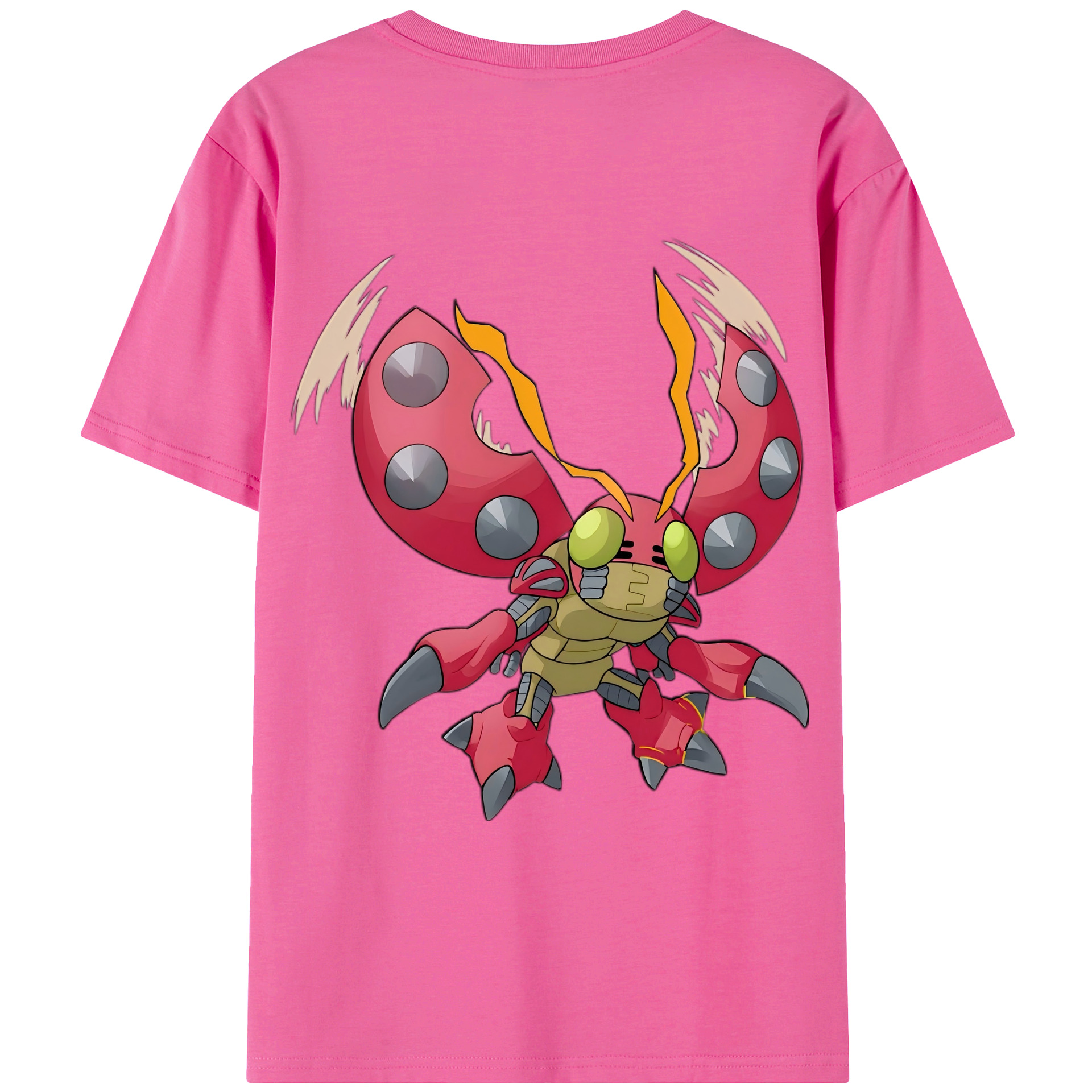 （画像用） Digimon デジタルモンスター/デジモン レディース半袖Tシャツ(バックプリント)